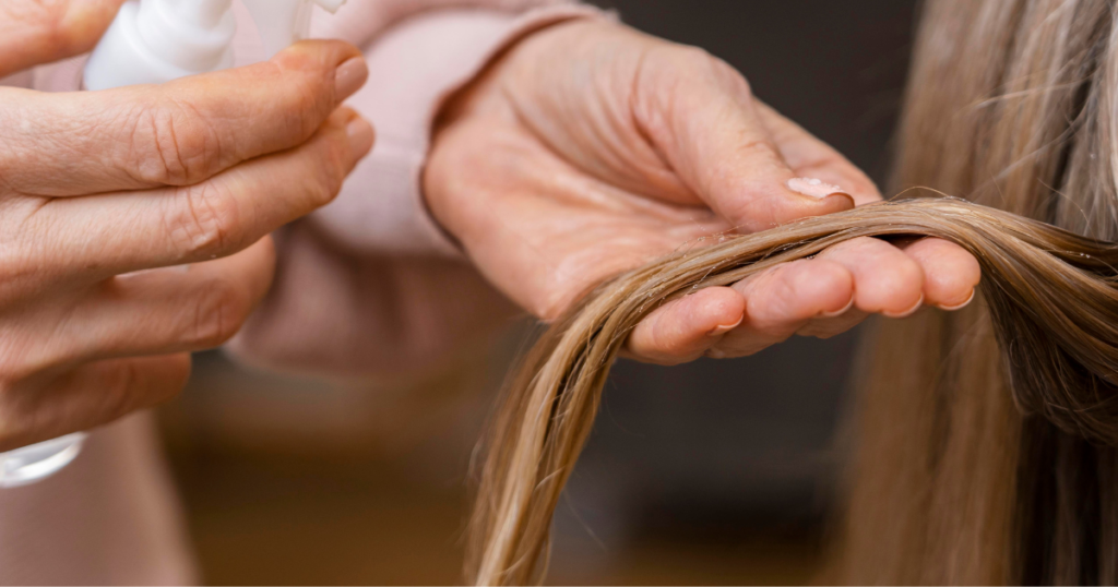 How to seal hair cuticle