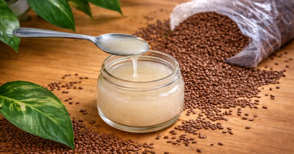 diy flaxseed gel for hair